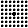 Figure 1. Complete Structure of Two-Dimensional Silicon-Based Dielectric Cylinder Photonic Crystal Point Defect Microcavity