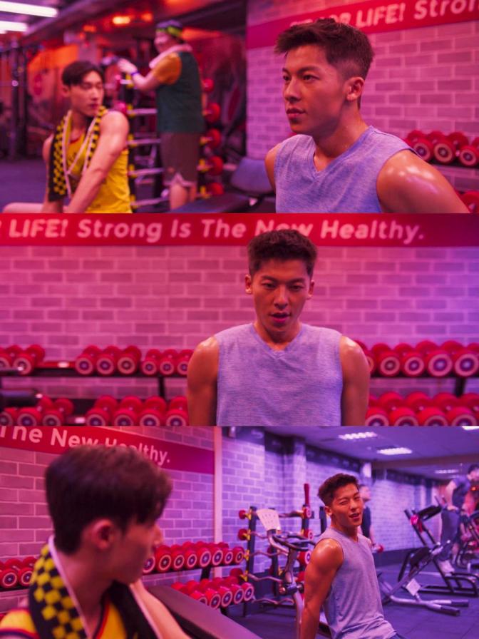 Figure 2. The Fitness Studio Scene