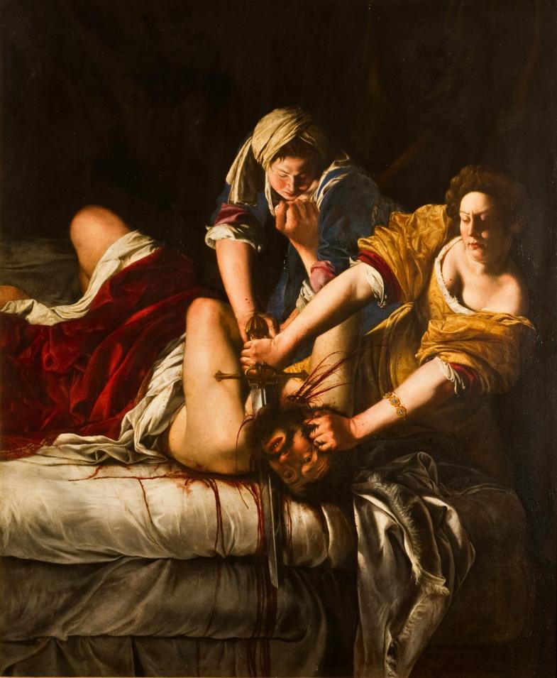 Figure 3. Artemisia Gentileschi, Judith Beheading Holofernes, c. 1614–1620. Oil on canvas. Uffizi Gallery, Florence.