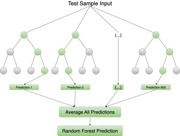 Figure 3. Random Forest: Ensemble of Decision Trees