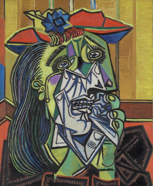 Figure 5. Pablo Picasso, Weeping Woman, 1937. Oil on canvas, 60 × 49 cm. Tate Modern, London.